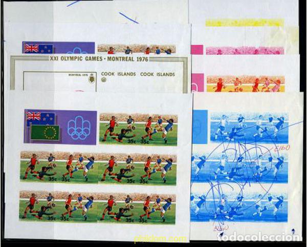 Sellos: 206620 MNH COOK Islas 1976 21 JUEGOS OLIMPICOS VERANO MONTREAL 1976