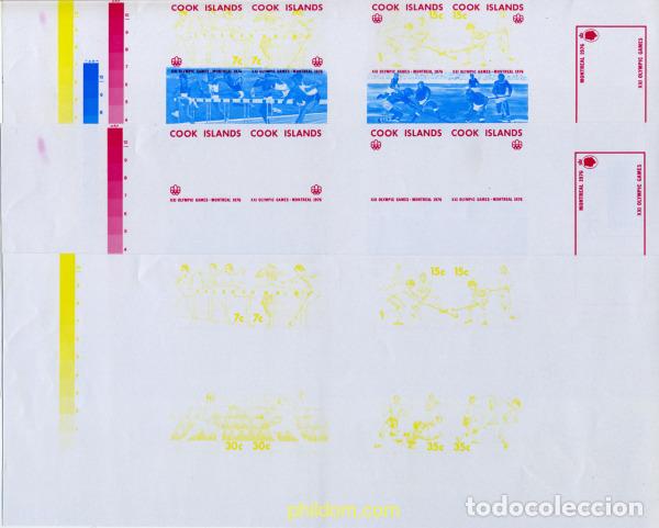 Sellos: 327318 MNH COOK Islas 1976 21 JUEGOS OLIMPICOS VERANO MONTREAL 1976