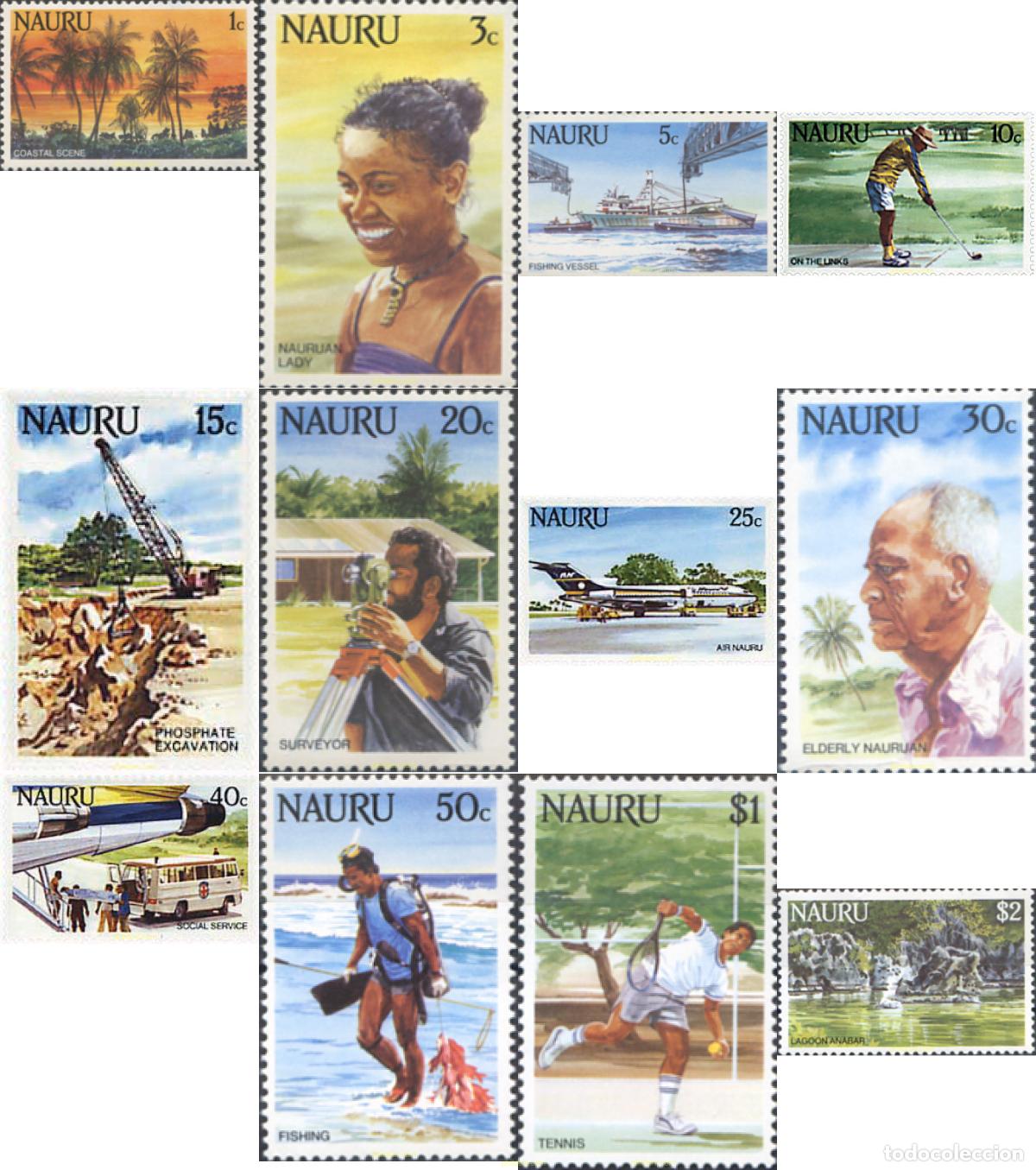 Sellos: 48051 MNH NAURU 1984 MOTIVOS VARIOS