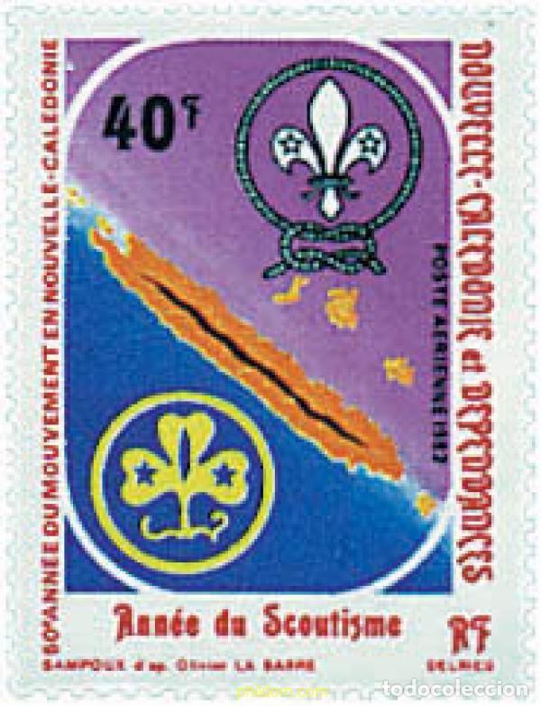 Sellos: 50034 MNH NUEVA CALEDONIA 1982 50 ANIVERSARIO DEL ESCULTISMO EN NUEVA CALEDONIA