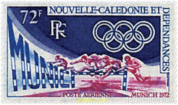 Sellos: 71475 MNH NUEVA CALEDONIA 1972 20 JUEGOS OLIMPICOS VERANO MUNICH 1972