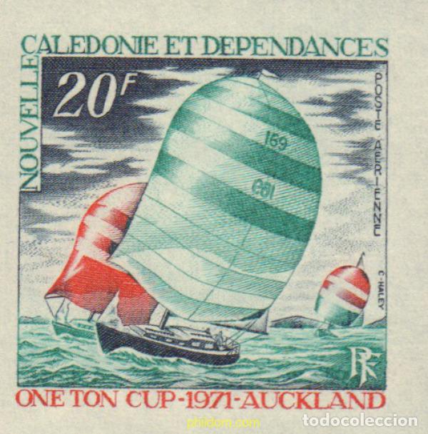 Sellos: 589269 MNH NUEVA CALEDONIA 1971 REGATA. COPA ONE TON CUP