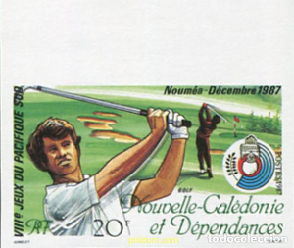 Sellos: 678681 MNH NUEVA CALEDONIA 1987 8 JUEGOS DEL PACIFICO SUR