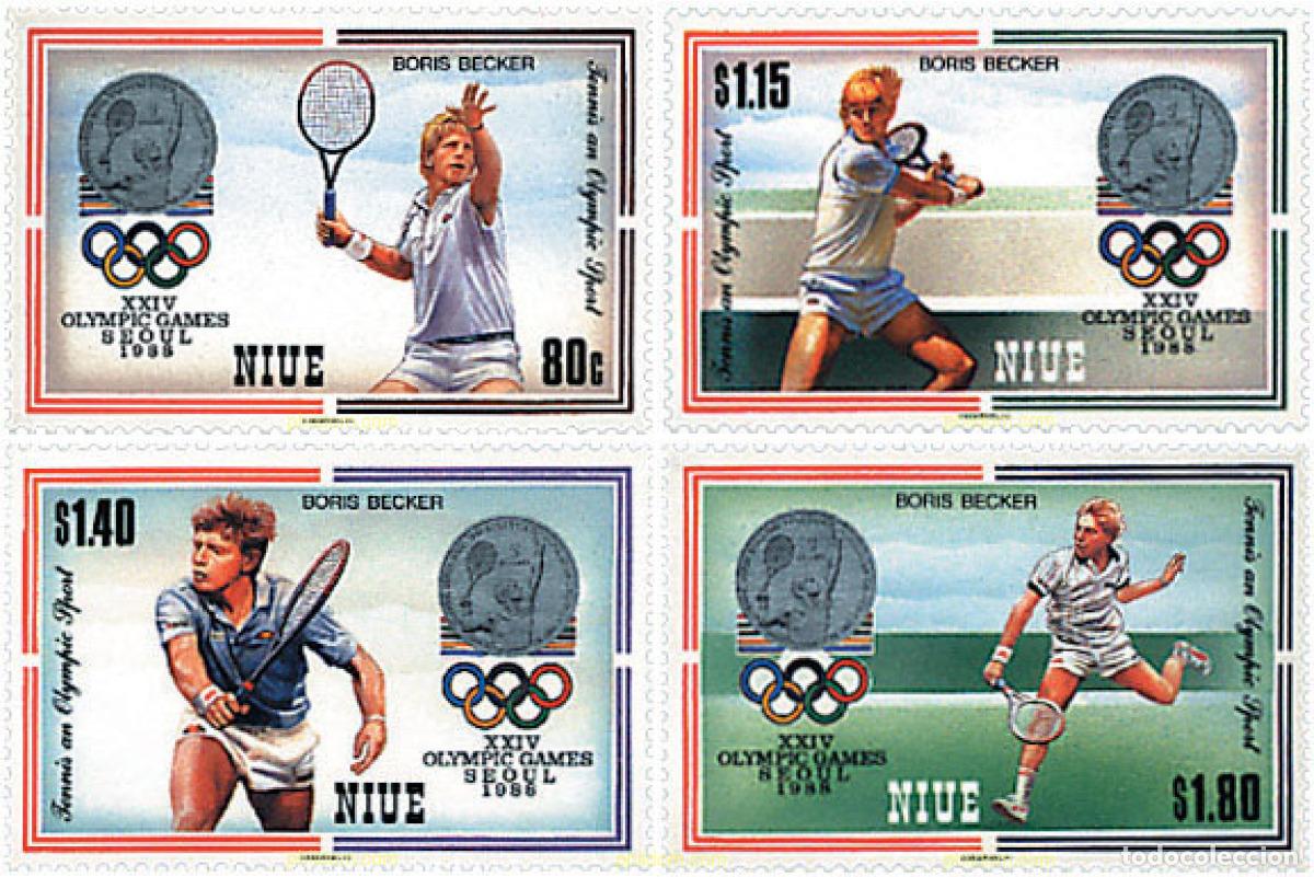 Sellos: 44810 MNH NIUE 1987 24 JUEGOS OLIMPICOS VERANO SEUL 1988