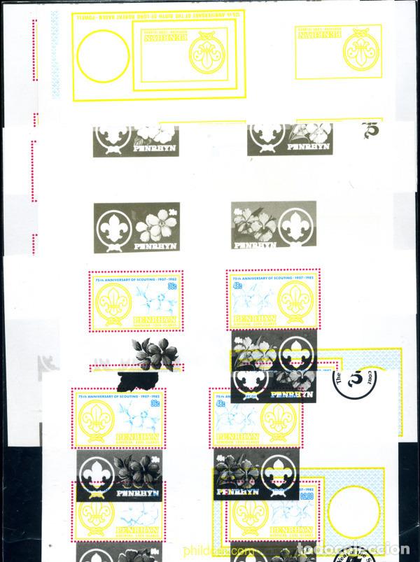 Sellos: 221171 MNH PENRHYN 1983 75 ANIVERSARIO DEL ESCULTISMO