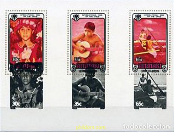 Sellos: 201327 MNH AITUTAKI 1979 A&Ntilde;O INTERNACIONAL DEL NI&Ntilde;O