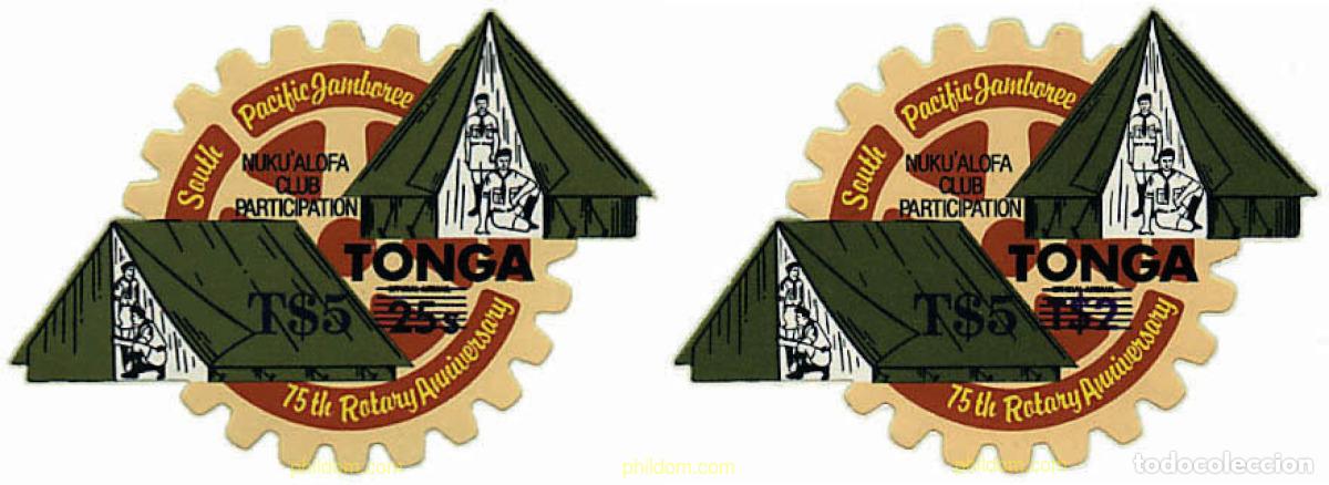 Sellos: 39934 MNH TONGA 1982 MOTIVOS VARIOS
