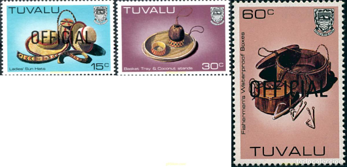 Sellos: 45780 MNH TUVALU 1984 UTENSILIOS DE PESCA