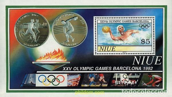 Briefmarken: 44825 MNH NIUE 1992 25 JUEGOS OLIMPICOS VERANO BARCELONA 1992