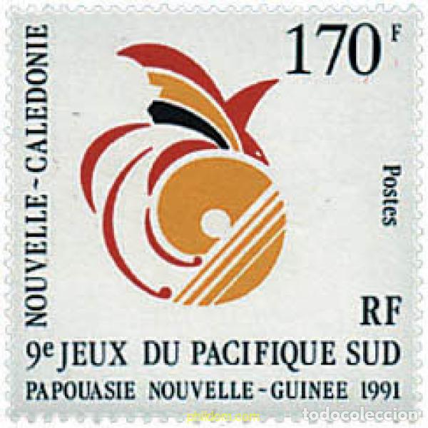 Briefmarken: 44548 MNH NUEVA CALEDONIA 1991 9 JUEGOS DEPORTIVOS DEL PACIFICO SUR
