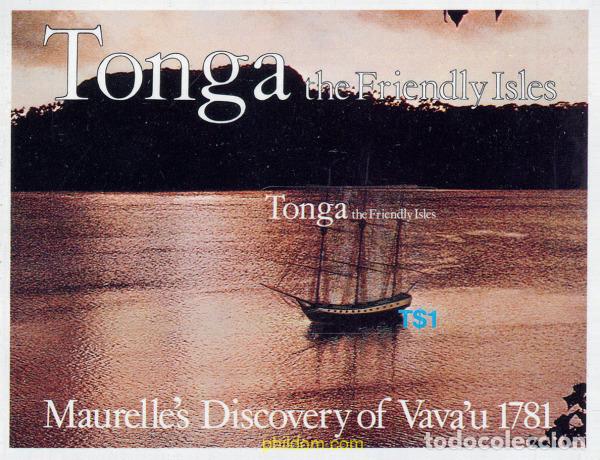 Timbres: 28036 MNH TONGA 1981 DESCUBRIMIENTO DE VAVA'U POR MAURELLE