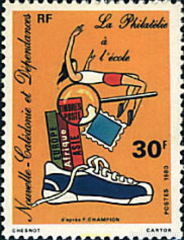 Sellos: 44482 MNH NUEVA CALEDONIA 1980 FILATELIA