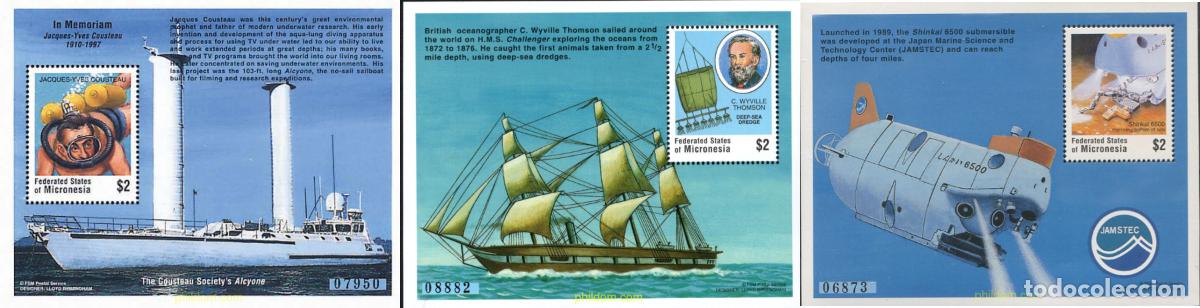 Sellos: 44409 MNH MICRONESIA 1997 DEPORTES NAUTICOS