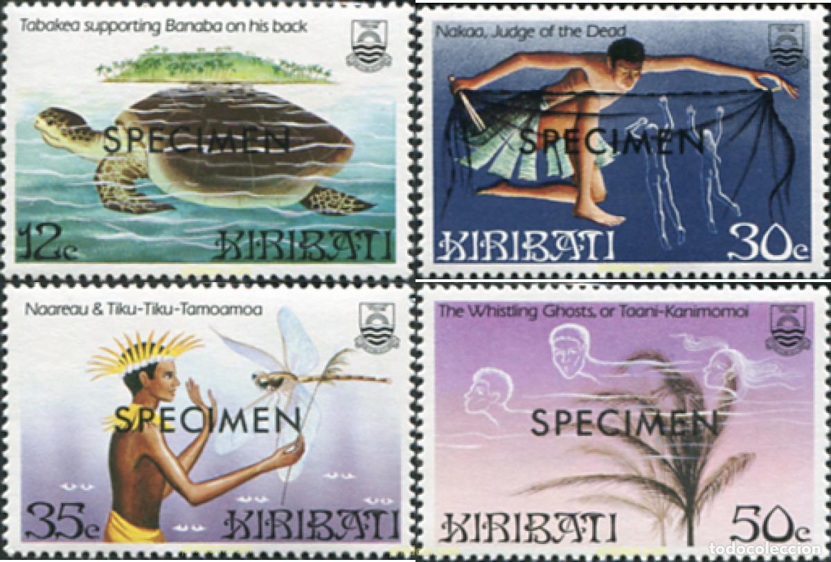 Sellos: 682026 MNH KIRIBATI 1985 LEYENDAS NACIONALES