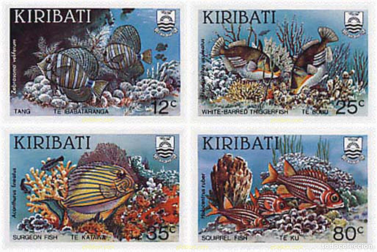 Sellos: 44192 MNH KIRIBATI 1985 PECES
