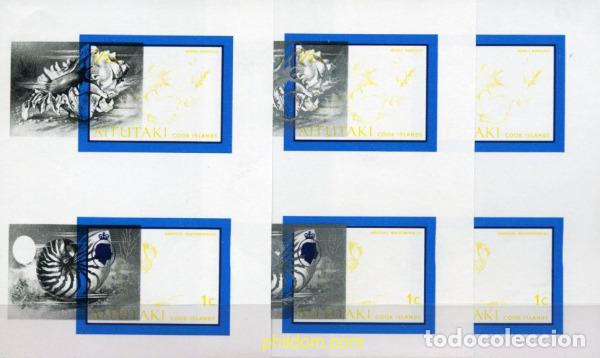 Stamps: 201224 MNH AITUTAKI 1974 CONCHAS