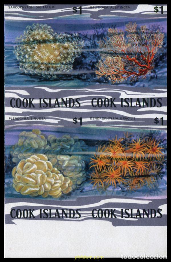 Sellos: 206702 MNH COOK Islas 1980 CORALES DE LAS ISLAS DEL PACIFICO