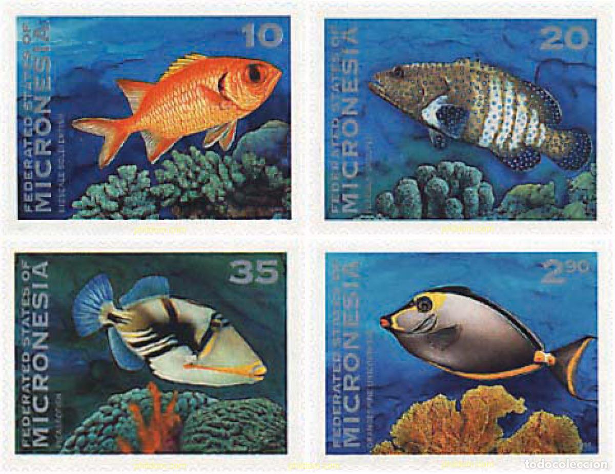 Sellos: 44384 MNH MICRONESIA 1994 PECES - Foto 1