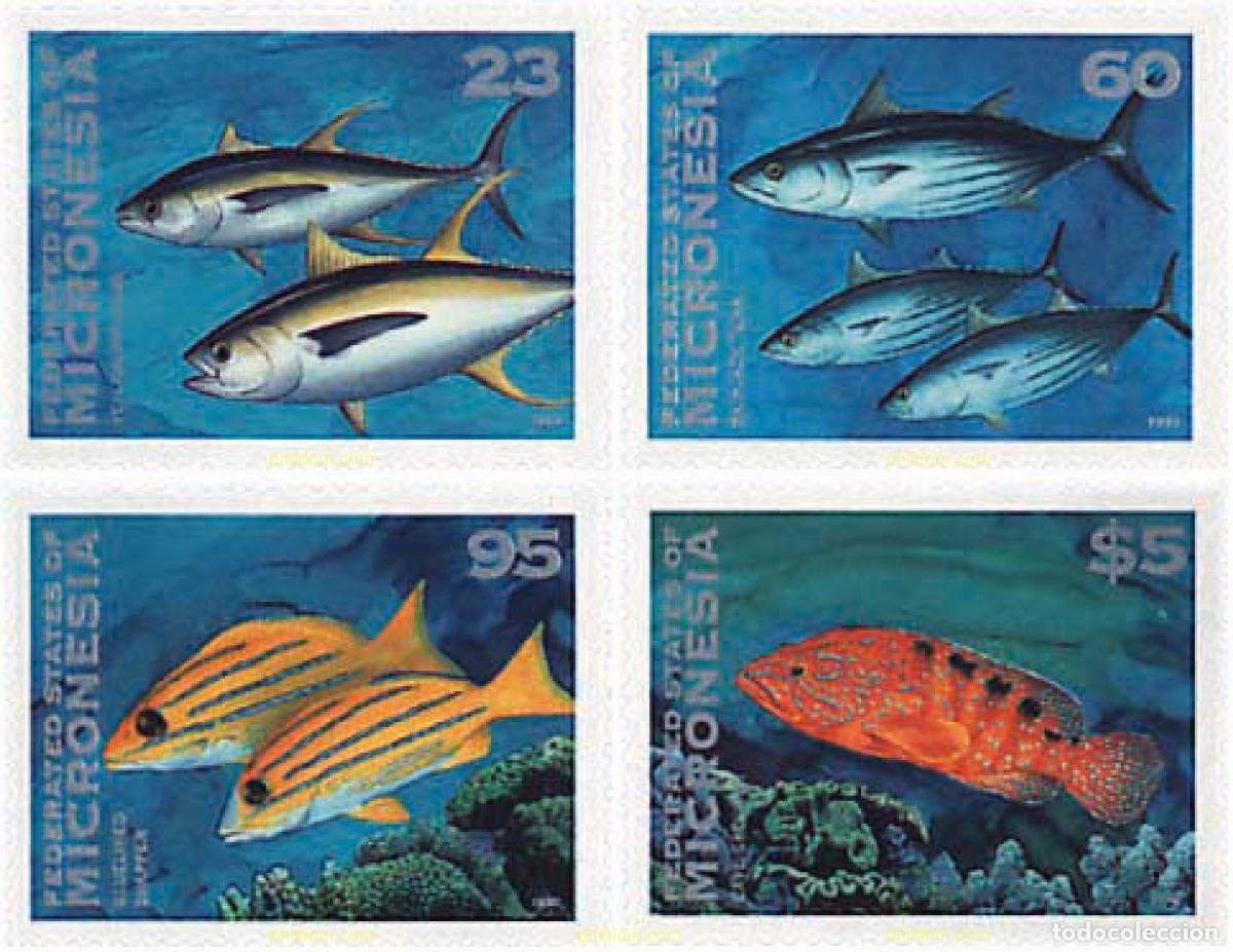 Sellos: 44394 MNH MICRONESIA 1995 PECES - Foto 1