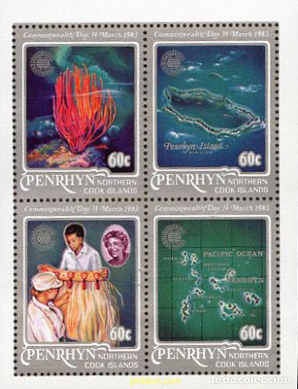 Sellos: 221146 MNH PENRHYN 1983 DIA DE LA COMMONWEALTH