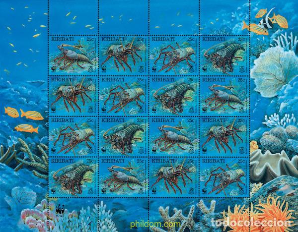 Sellos: 12719 MNH KIRIBATI 1998 LANGOSTA INSULAR