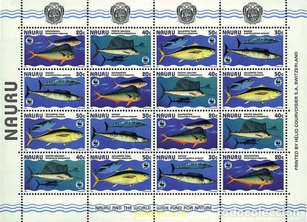 Sellos: 12678 MNH NAURU 1997 PROTECCION DE LA NATURALEZA