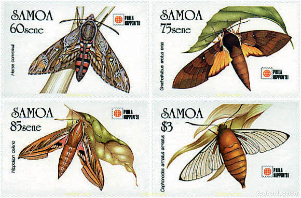 Sellos: 77325 MNH SAMOA 1991 PHILANIPPON 91. EXPOSICION FILATELICA INTERNACIONAL