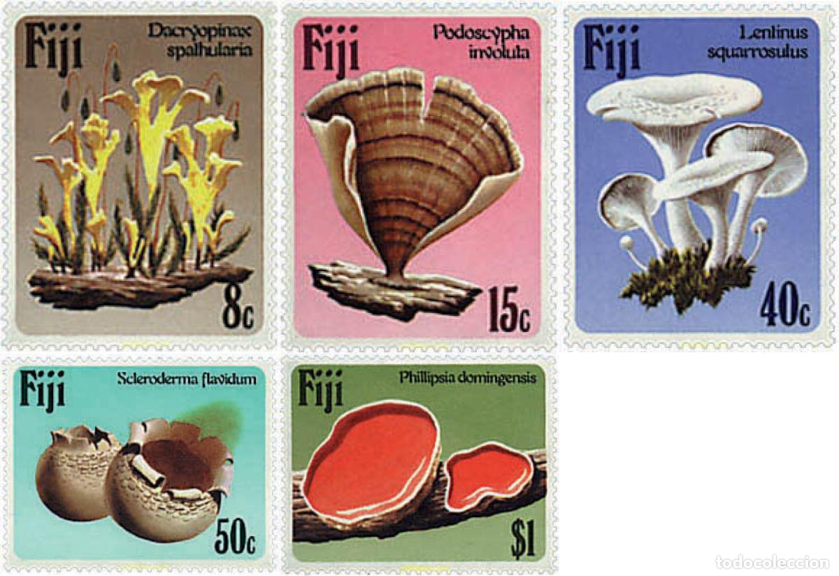 Sellos: 34582 MNH FIJI 1984 SETAS
