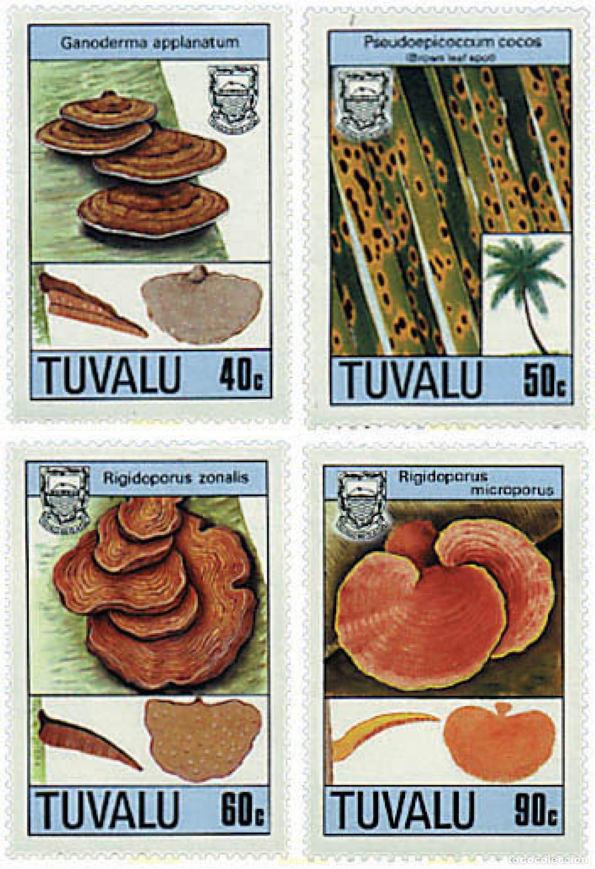 Sellos: 34584 MNH TUVALU 1988 SETAS