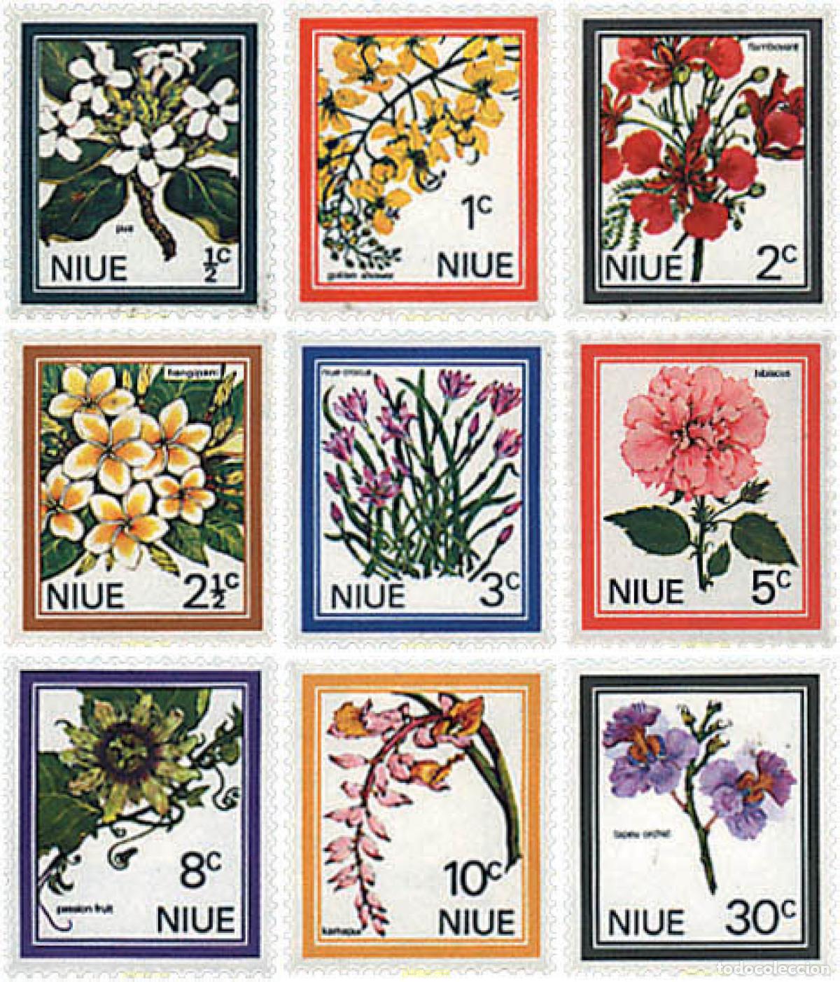 Sellos: 267582 MNH NIUE 1969 FLORES