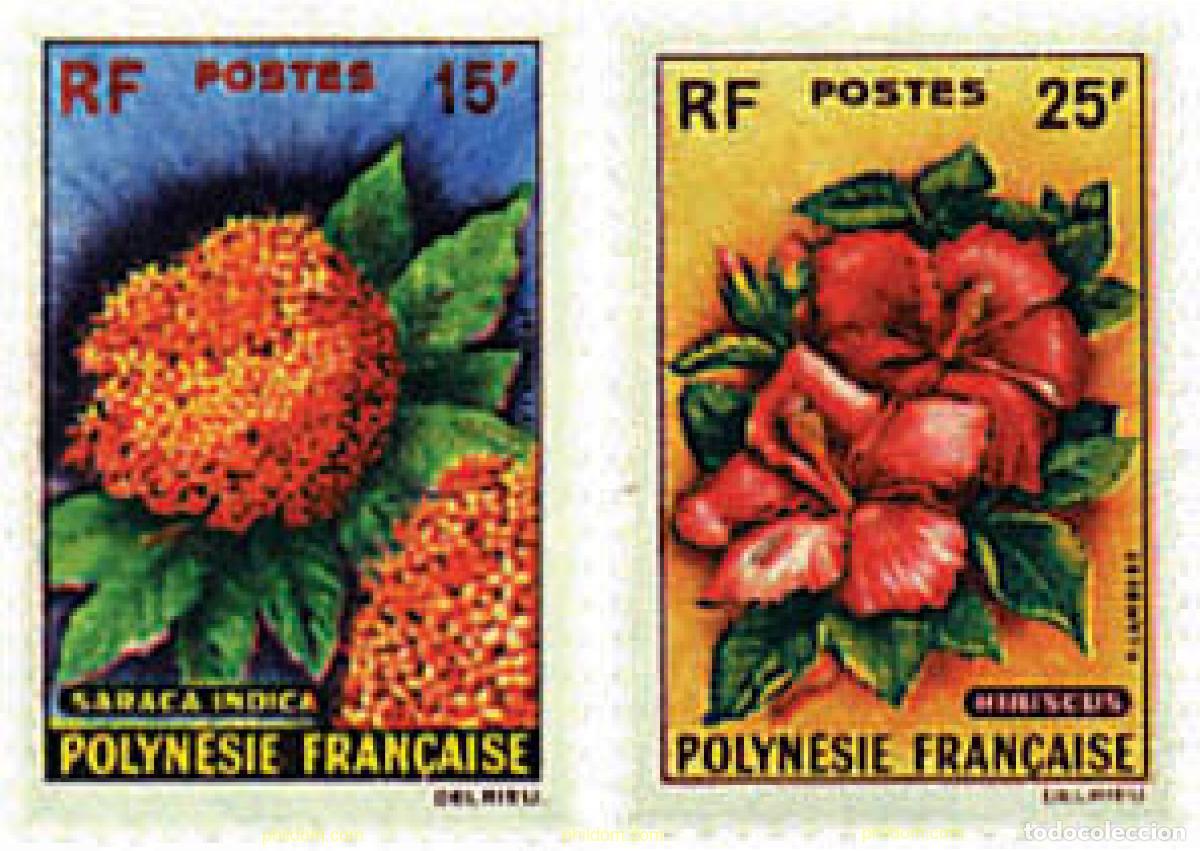 Sellos: 94304 MNH POLINESIA FRANCESA 1962 FLORES