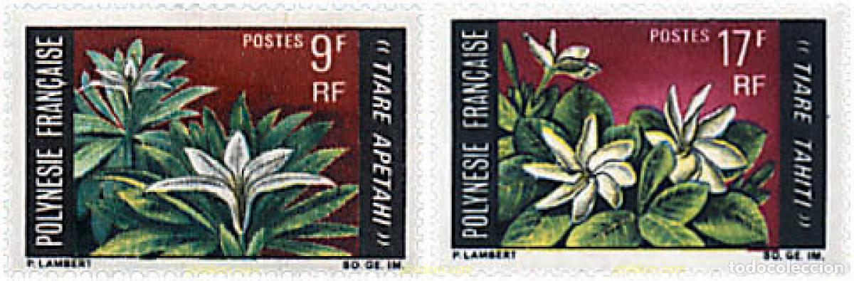 Sellos: 94309 MNH POLINESIA FRANCESA 1969 FLORES