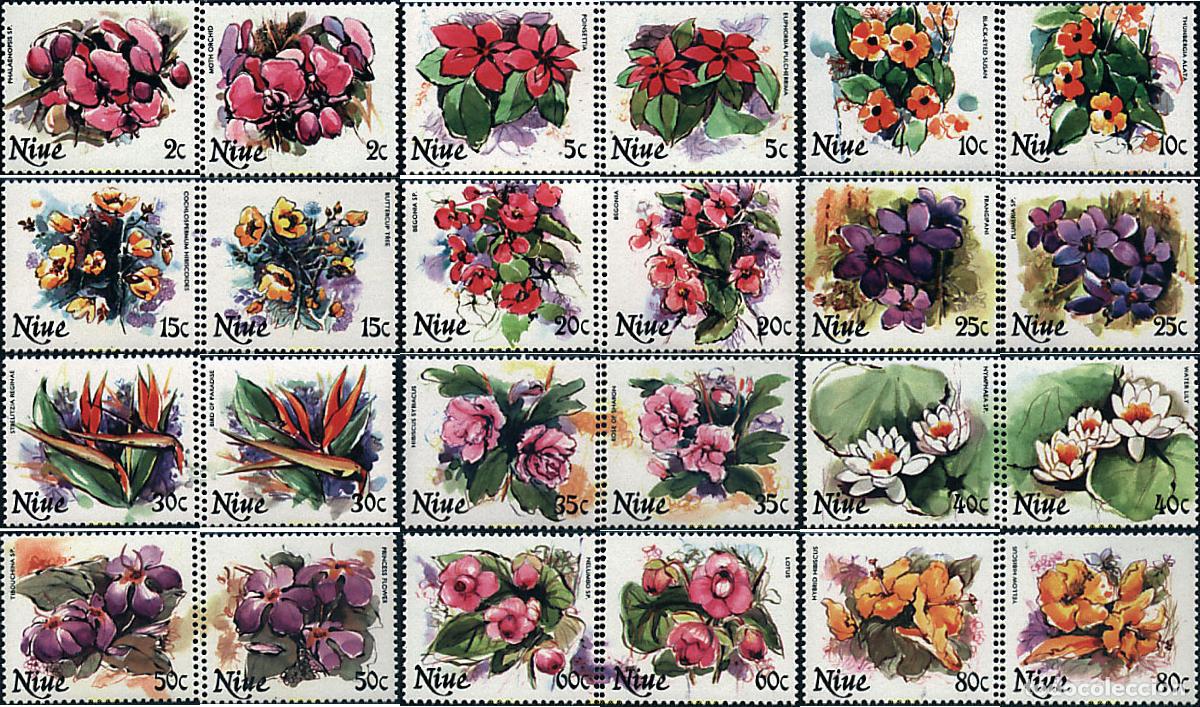 Sellos: 327162 MNH NIUE 1981 DIA DEL SELLO
