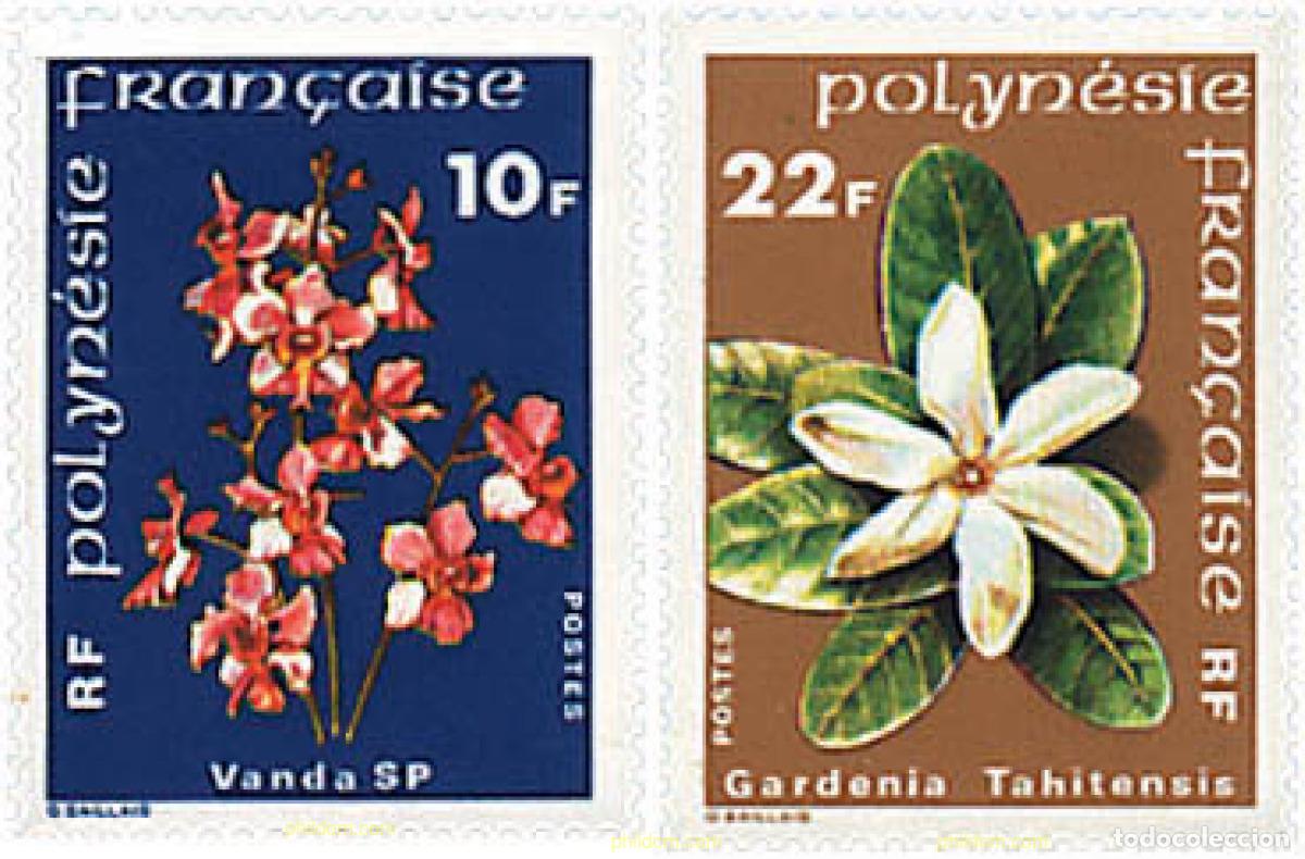 Sellos: 94316 MNH POLINESIA FRANCESA 1979 FLORES DE POLINESIA