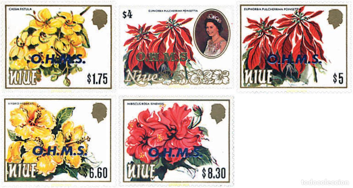 Sellos: 348196 MNH NIUE 1985 FLORES