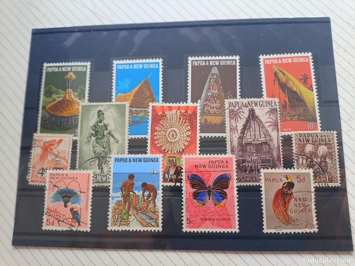 Selos: Papua Nueva Guinea: 13 sellos