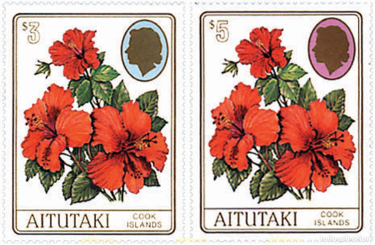 Selos: 78858 MNH AITUTAKI 1994 FLORES TROPICALES