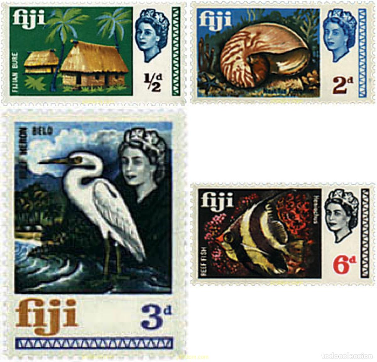 Sellos: 597487 MNH FIJI 1968 MOTIVOS VARIOS