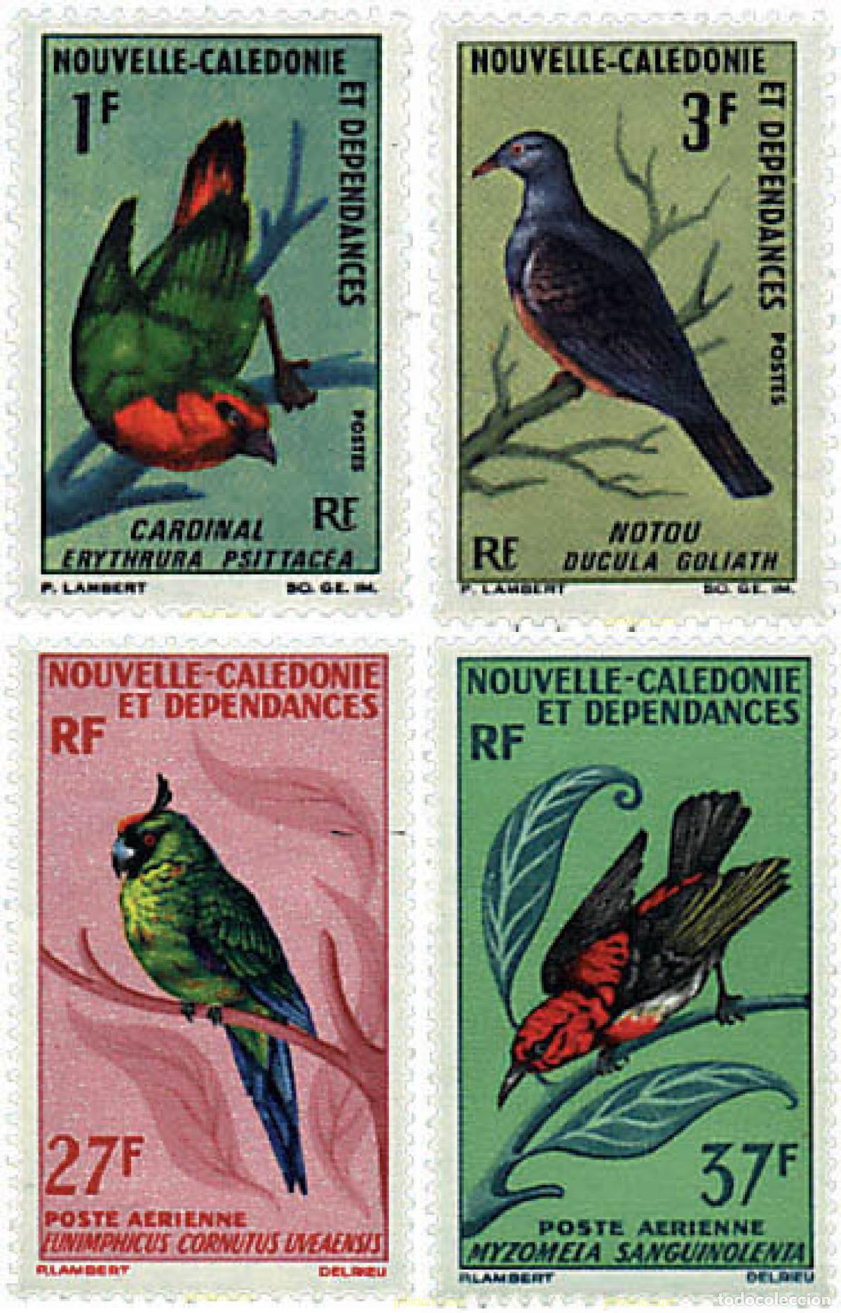 Sellos: 36122 MNH NUEVA CALEDONIA 1966 AVES