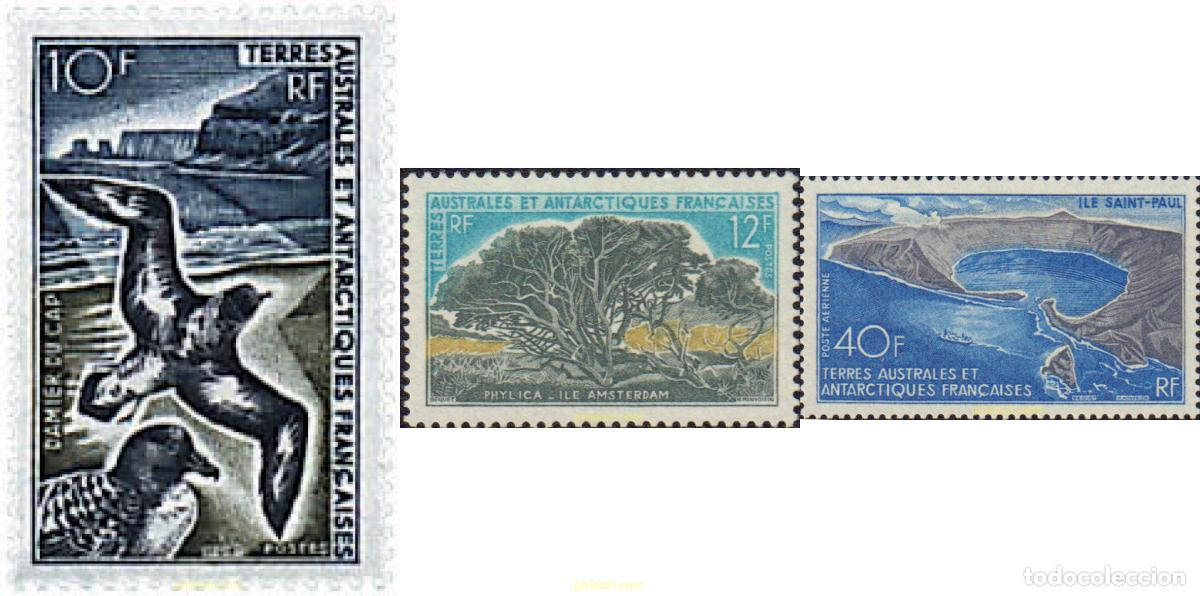 Sellos: 43402 MNH ANTARTIDA FRANCESA 1969 MOTIVOS VARIOS