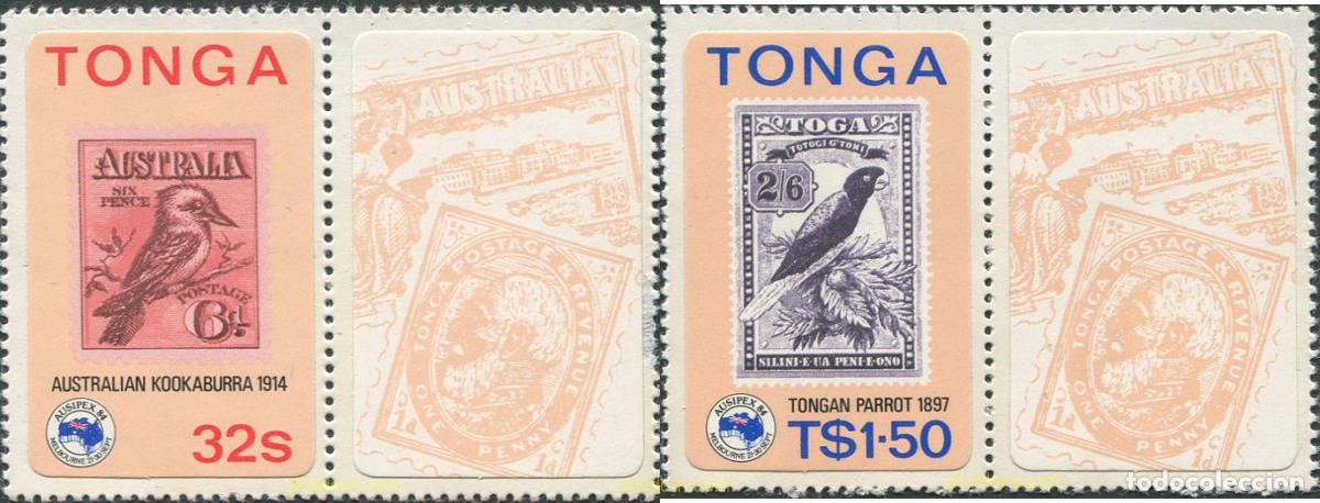 Sellos: 682454 MNH TONGA 1984 AUSIPEX 84. EXPOSICION FILATELICA INTERNACIONAL