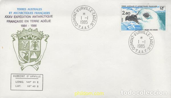 Sellos: 641429 MNH ANTARTIDA FRANCESA 1985 FAUNA