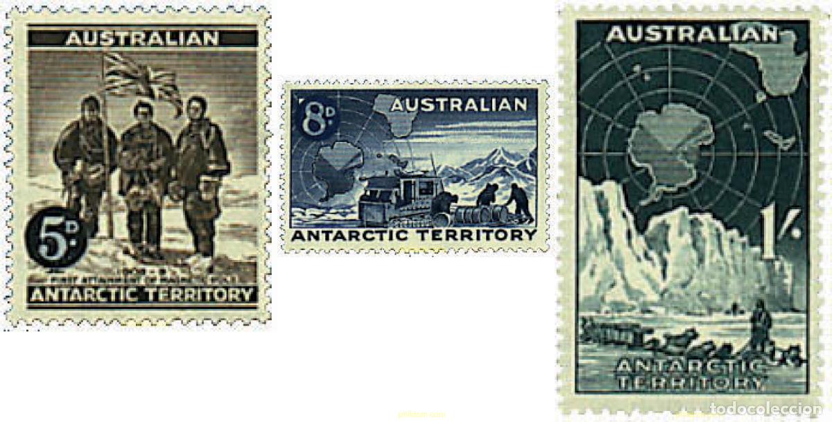 Sellos: 285145 MNH ANTARTIDA AUSTRALIANA 1959 EXPLORACION ANTARTICA