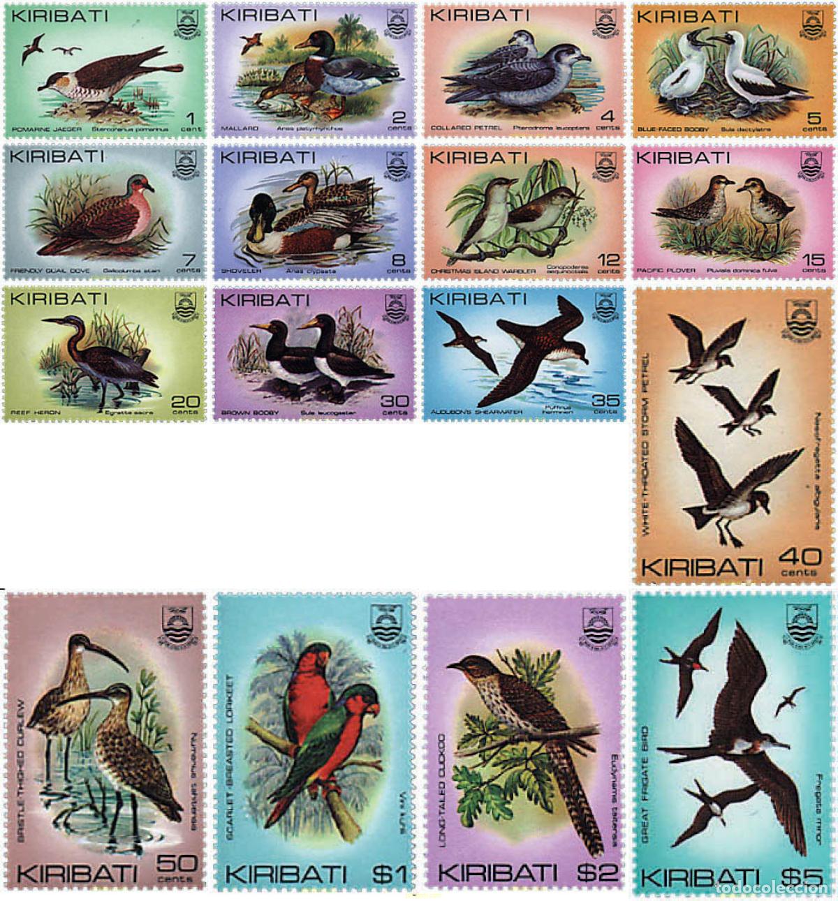 Sellos: 36702 MNH KIRIBATI 1982 SERIE BASICA