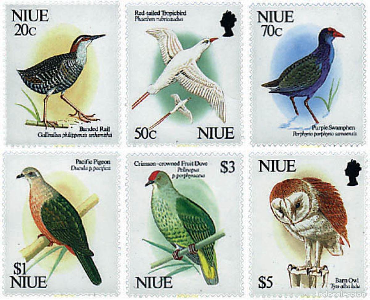 Sellos: 581494 MNH NIUE 1992 AVES