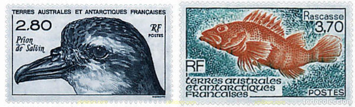 Sellos: 578884 MNH ANTARTIDA FRANCESA 1994 FAUNA ANTARTICA