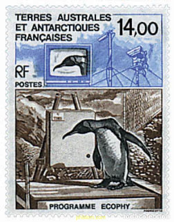 Sellos: 43450 MNH ANTARTIDA FRANCESA 1993 PROGRAMA ECOPHY - Foto 1