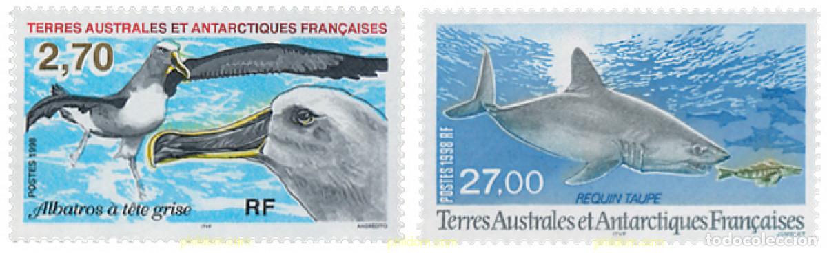 Sellos: 43479 MNH ANTARTIDA FRANCESA 1998 FAUNA ANTARTICA