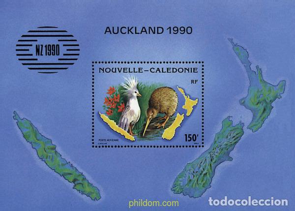 Sellos: 35258 MNH NUEVA CALEDONIA 1990 NUEVA ZELANDA 90. EXPOSICION FILATELICA