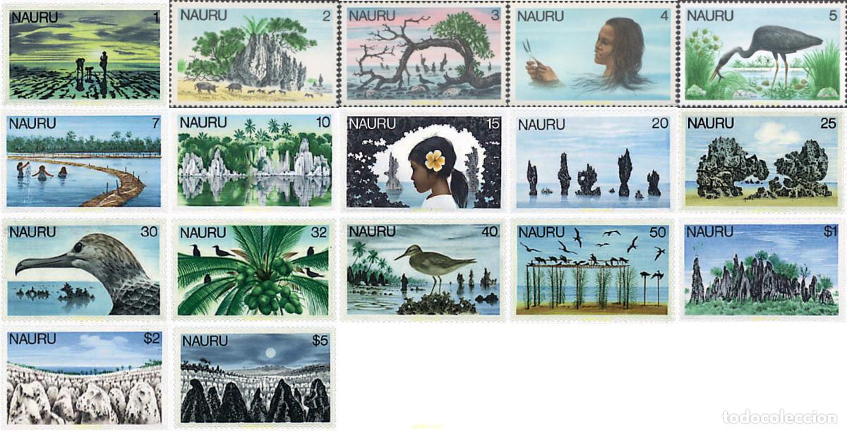 Sellos: 44349 MNH NAURU 1978 MOTIVOS VARIOS
